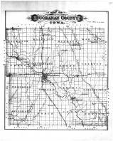 County Map, Buchanan County 1886